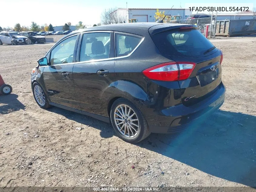 2013 Ford C-Max Hybrid Sel VIN: 1FADP5BU8DL554472 Lot: 40675934