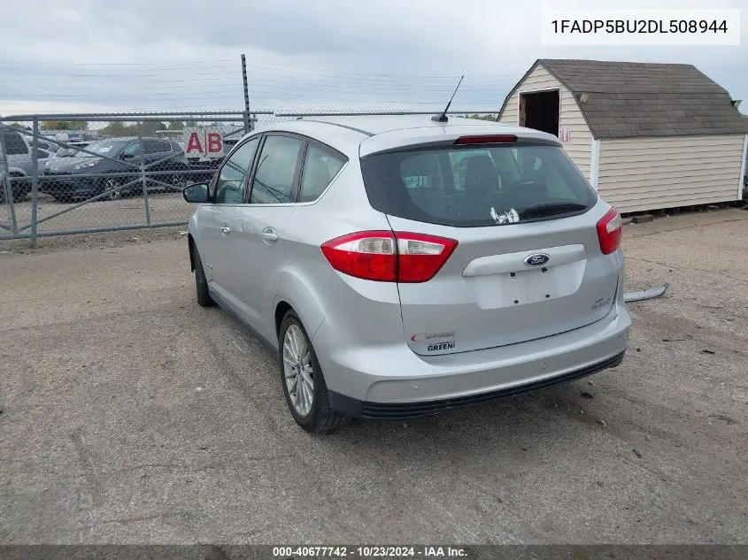 2013 Ford C-Max Hybrid Sel VIN: 1FADP5BU2DL508944 Lot: 40677742