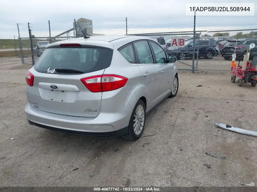 2013 Ford C-Max Hybrid Sel VIN: 1FADP5BU2DL508944 Lot: 40677742