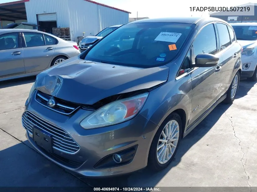 2013 Ford C-Max Hybrid Sel VIN: 1FADP5BU3DL507219 Lot: 40694974