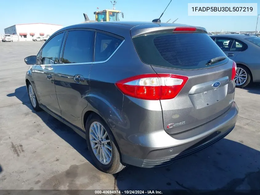 2013 Ford C-Max Hybrid Sel VIN: 1FADP5BU3DL507219 Lot: 40694974