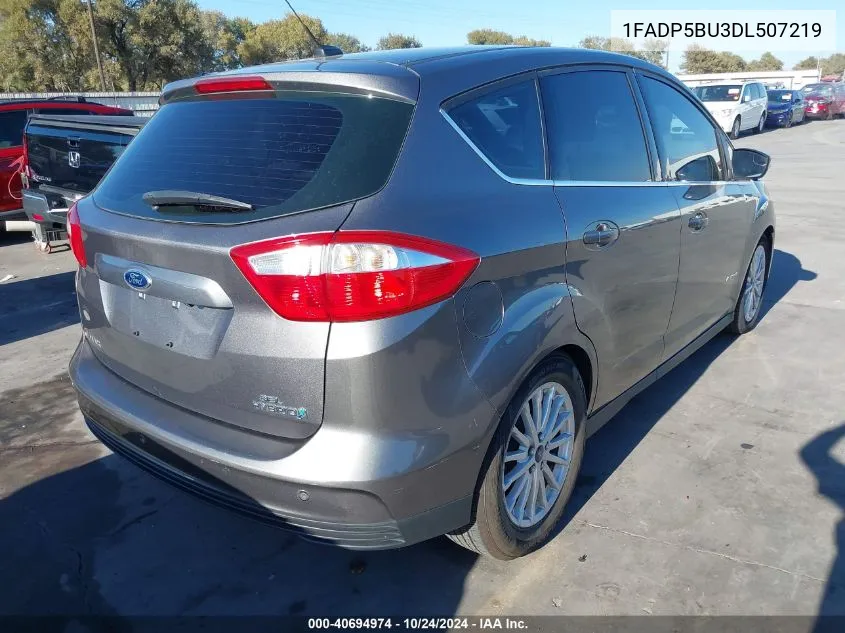 2013 Ford C-Max Hybrid Sel VIN: 1FADP5BU3DL507219 Lot: 40694974