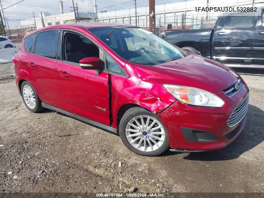 2013 Ford C-Max Hybrid Se VIN: 1FADP5AU3DL532882 Lot: 40707364