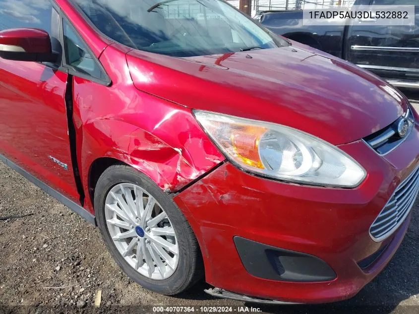 2013 Ford C-Max Hybrid Se VIN: 1FADP5AU3DL532882 Lot: 40707364