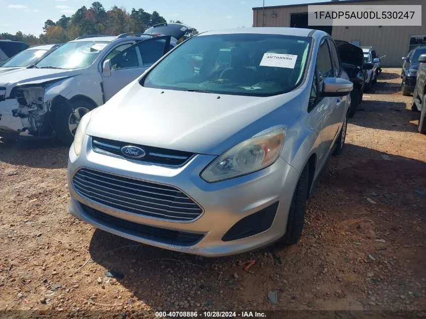 2013 Ford C-Max Hybrid Se VIN: 1FADP5AU0DL530247 Lot: 40708886