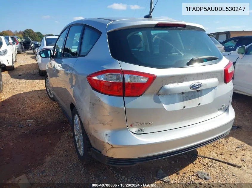 2013 Ford C-Max Hybrid Se VIN: 1FADP5AU0DL530247 Lot: 40708886