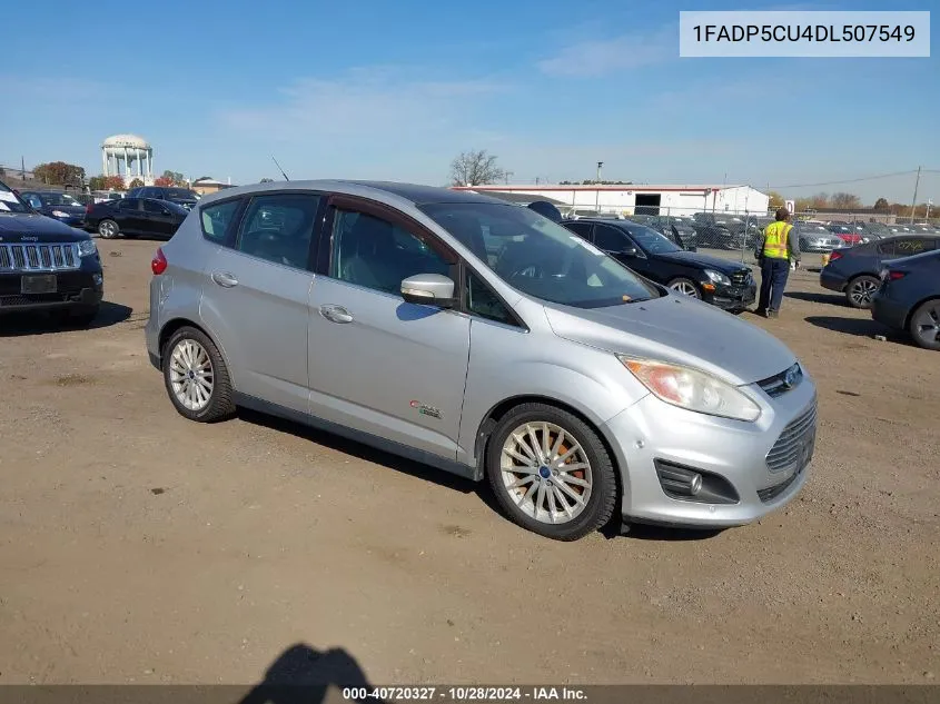 2013 Ford C-Max Energi Sel VIN: 1FADP5CU4DL507549 Lot: 40720327