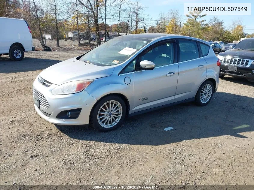 2013 Ford C-Max Energi Sel VIN: 1FADP5CU4DL507549 Lot: 40720327