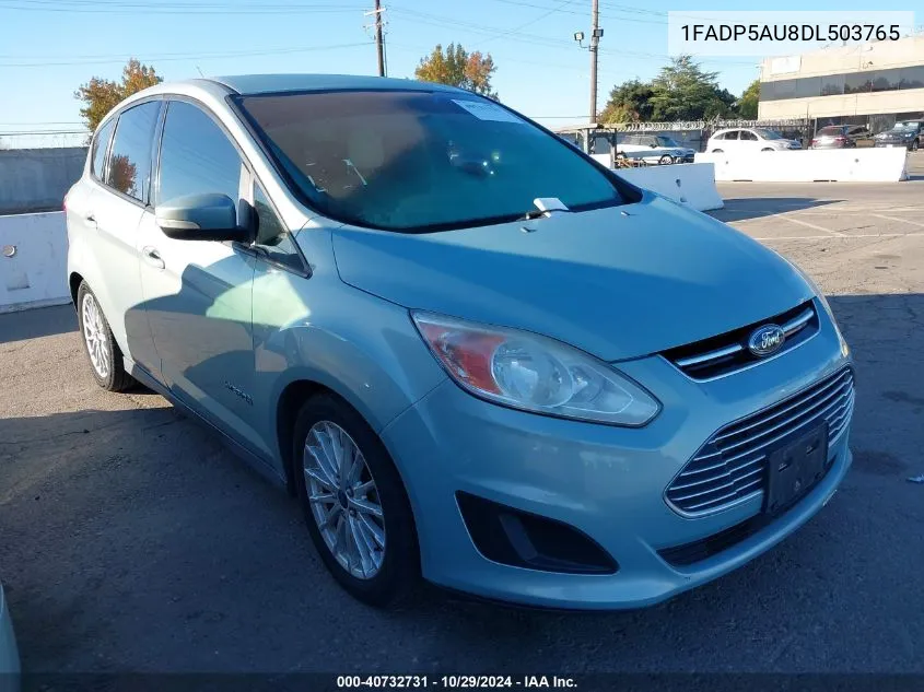 2013 Ford C-Max Hybrid Se VIN: 1FADP5AU8DL503765 Lot: 40732731