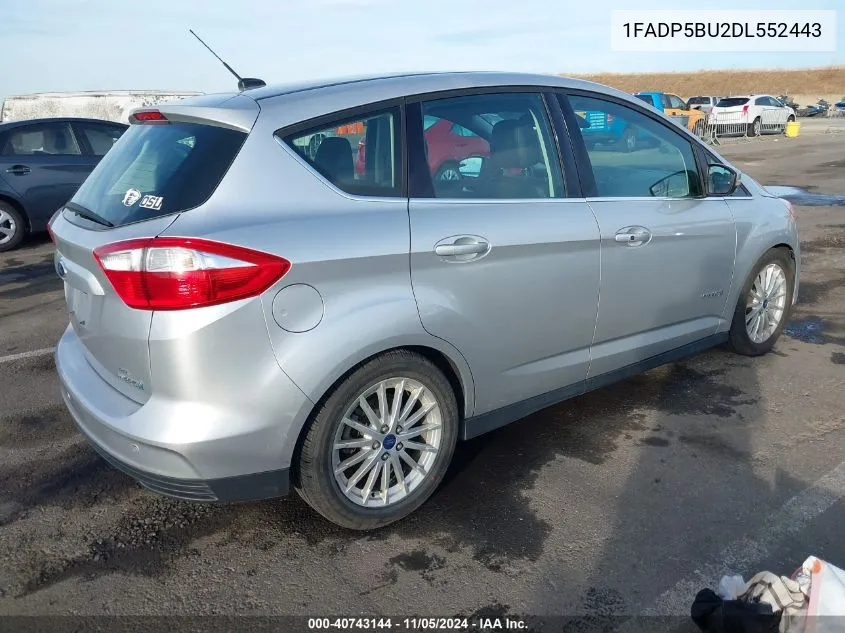 1FADP5BU2DL552443 2013 Ford C-Max Hybrid Sel