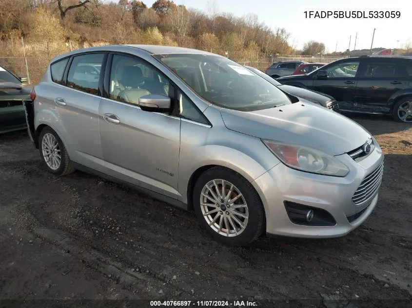 2013 Ford C-Max Hybrid Sel VIN: 1FADP5BU5DL533059 Lot: 40766897