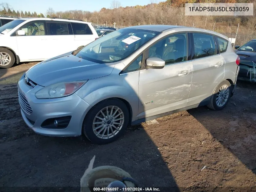 2013 Ford C-Max Hybrid Sel VIN: 1FADP5BU5DL533059 Lot: 40766897