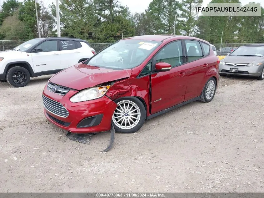 2013 Ford C-Max Hybrid Se VIN: 1FADP5AU9DL542445 Lot: 40773063