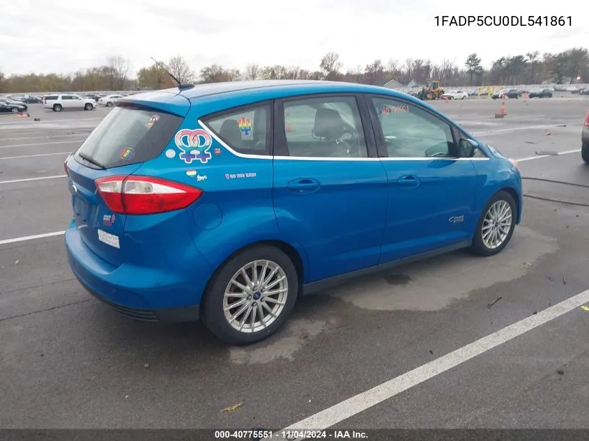 2013 Ford C-Max Energi Sel VIN: 1FADP5CU0DL541861 Lot: 40775551