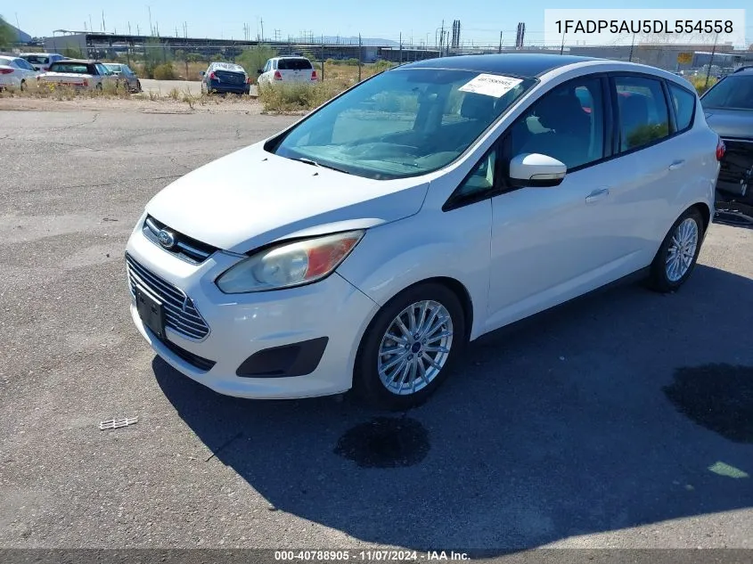 2013 Ford C-Max Hybrid Se VIN: 1FADP5AU5DL554558 Lot: 40788905