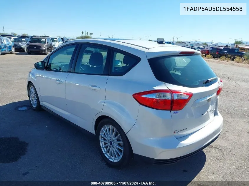 2013 Ford C-Max Hybrid Se VIN: 1FADP5AU5DL554558 Lot: 40788905