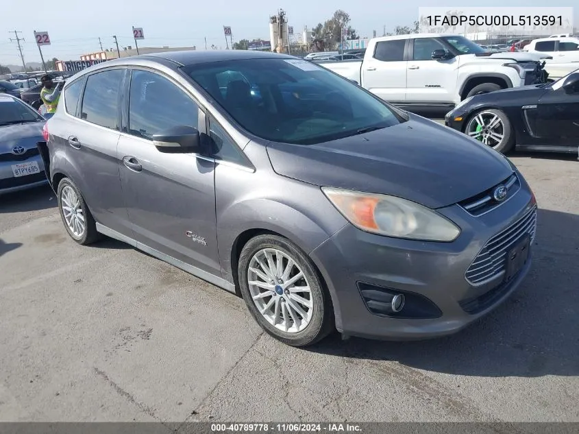 2013 Ford C-Max Energi Sel VIN: 1FADP5CU0DL513591 Lot: 40789778