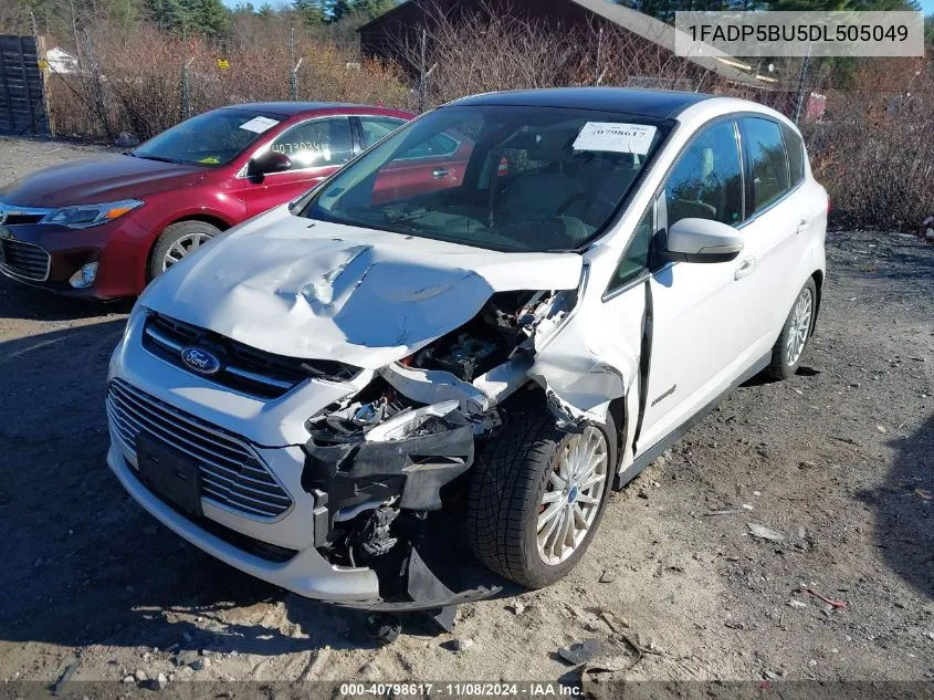 2013 Ford C-Max Hybrid Sel VIN: 1FADP5BU5DL505049 Lot: 40798617