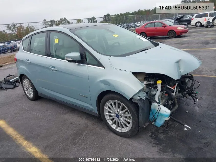 2013 Ford C-Max Hybrid Sel VIN: 1FADP5BU5DL505391 Lot: 40799112