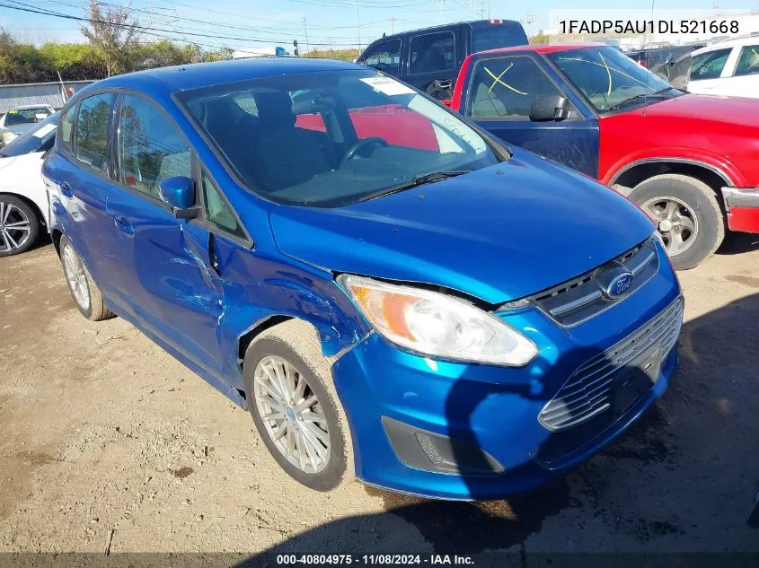 2013 Ford C-Max Hybrid Se VIN: 1FADP5AU1DL521668 Lot: 40804975