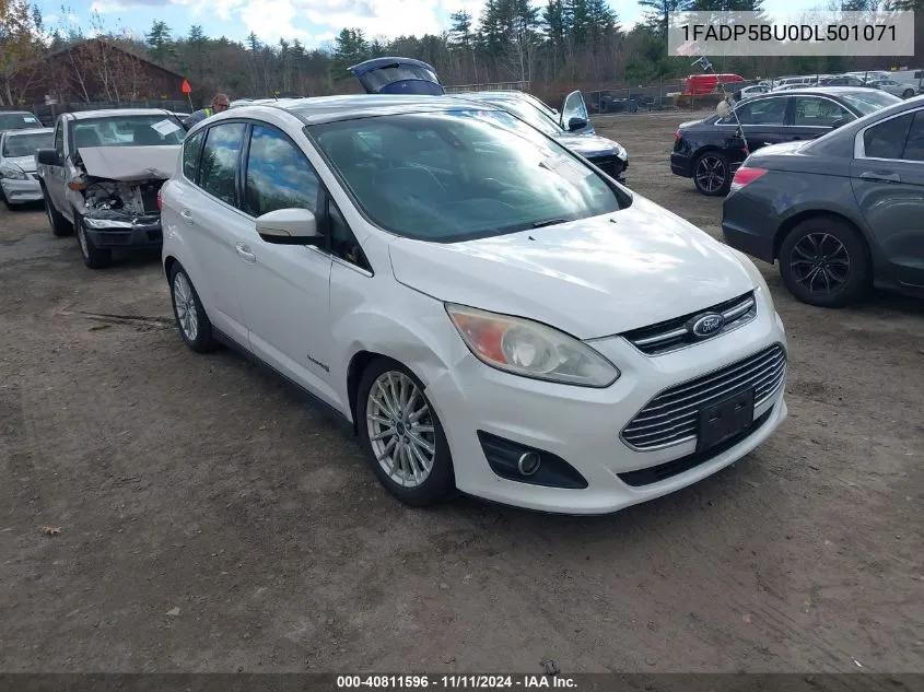 2013 Ford C-Max Hybrid Sel VIN: 1FADP5BU0DL501071 Lot: 40811596