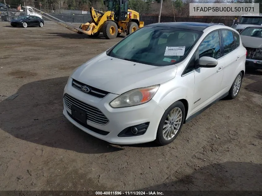 2013 Ford C-Max Hybrid Sel VIN: 1FADP5BU0DL501071 Lot: 40811596