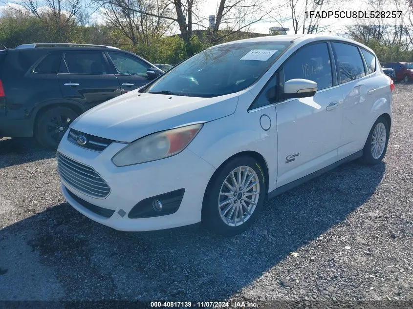 2013 Ford C-Max Energi Sel VIN: 1FADP5CU8DL528257 Lot: 40817139