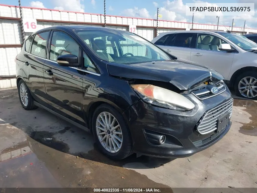 2013 Ford C-Max Hybrid Sel VIN: 1FADP5BUXDL536975 Lot: 40822335