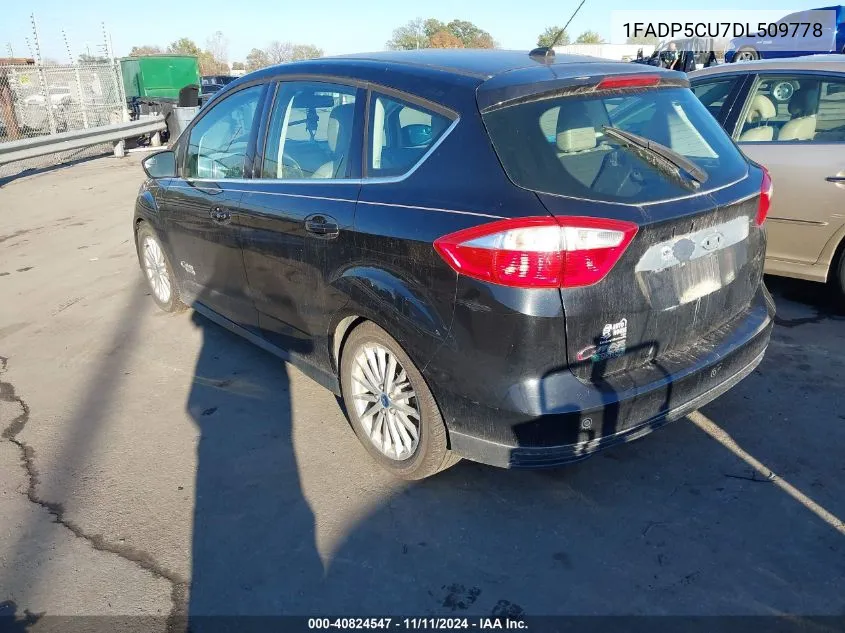 2013 Ford C-Max Premium VIN: 1FADP5CU7DL509778 Lot: 40824547