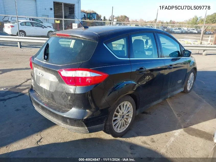 2013 Ford C-Max Premium VIN: 1FADP5CU7DL509778 Lot: 40824547