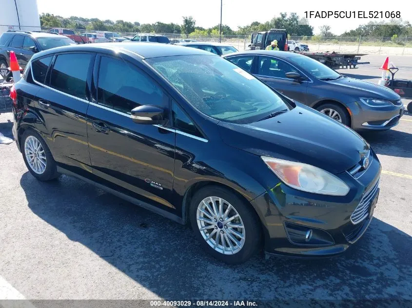 2014 Ford C-Max Energi Sel VIN: 1FADP5CU1EL521068 Lot: 40093029