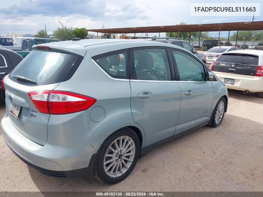 1FADP5CU9EL511663 2014 Ford C-Max Energi Sel