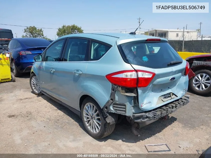 1FADP5BU3EL506749 2014 Ford C-Max Hybrid Sel