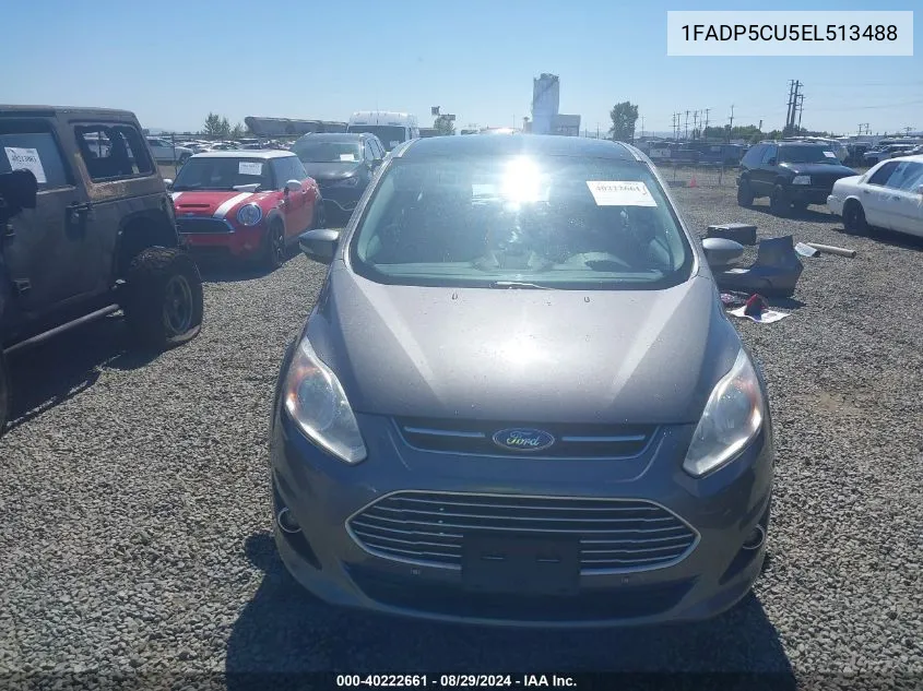 2014 Ford C-Max Energi Sel VIN: 1FADP5CU5EL513488 Lot: 40222661