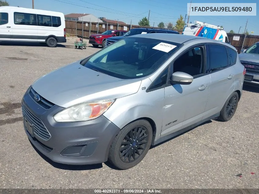 1FADP5AU9EL509480 2014 Ford C-Max Hybrid Se