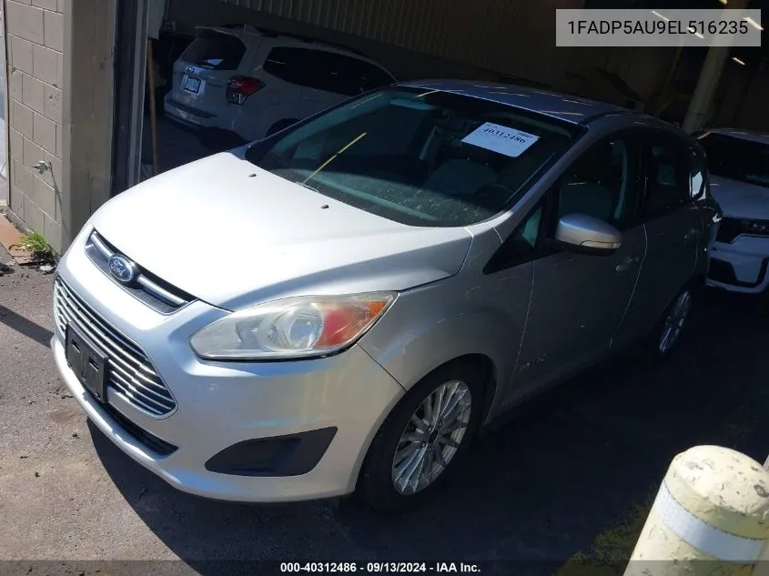 2014 Ford C-Max Hybrid Se VIN: 1FADP5AU9EL516235 Lot: 40312486