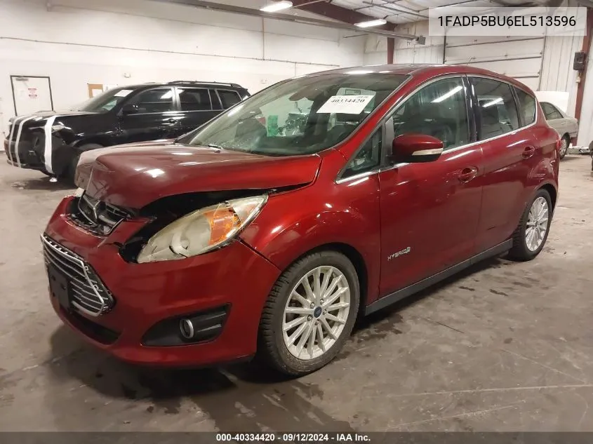 1FADP5BU6EL513596 2014 Ford C-Max Hybrid Sel