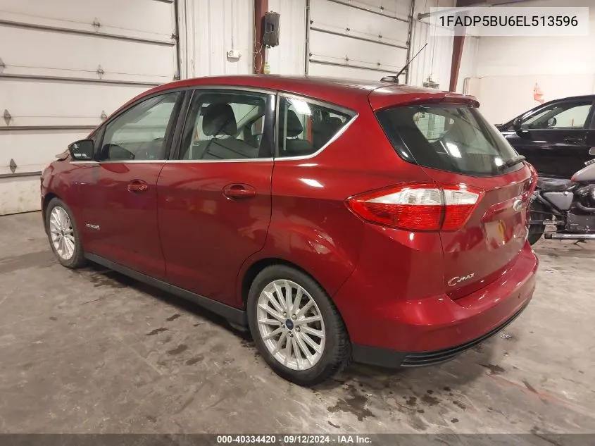 1FADP5BU6EL513596 2014 Ford C-Max Hybrid Sel