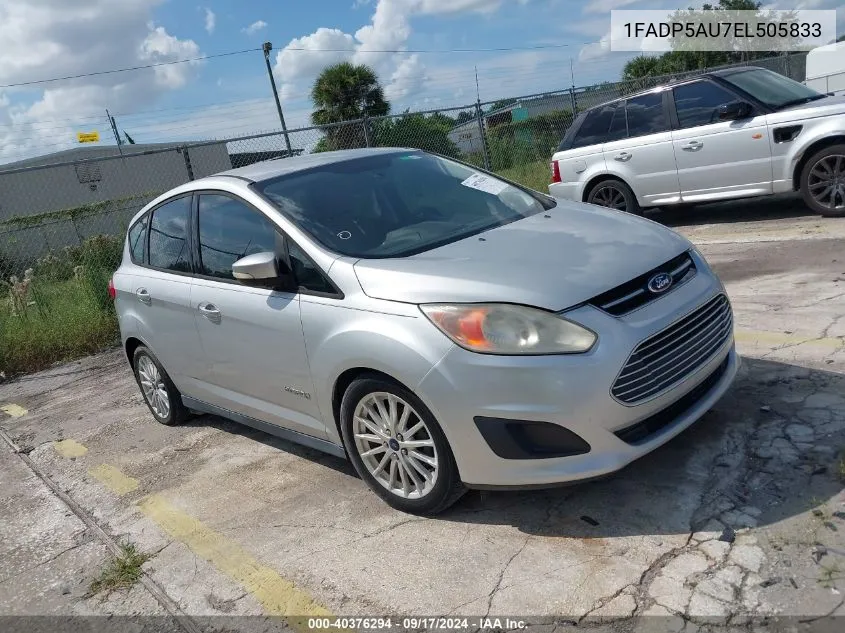 1FADP5AU7EL505833 2014 Ford C-Max Hybrid Se