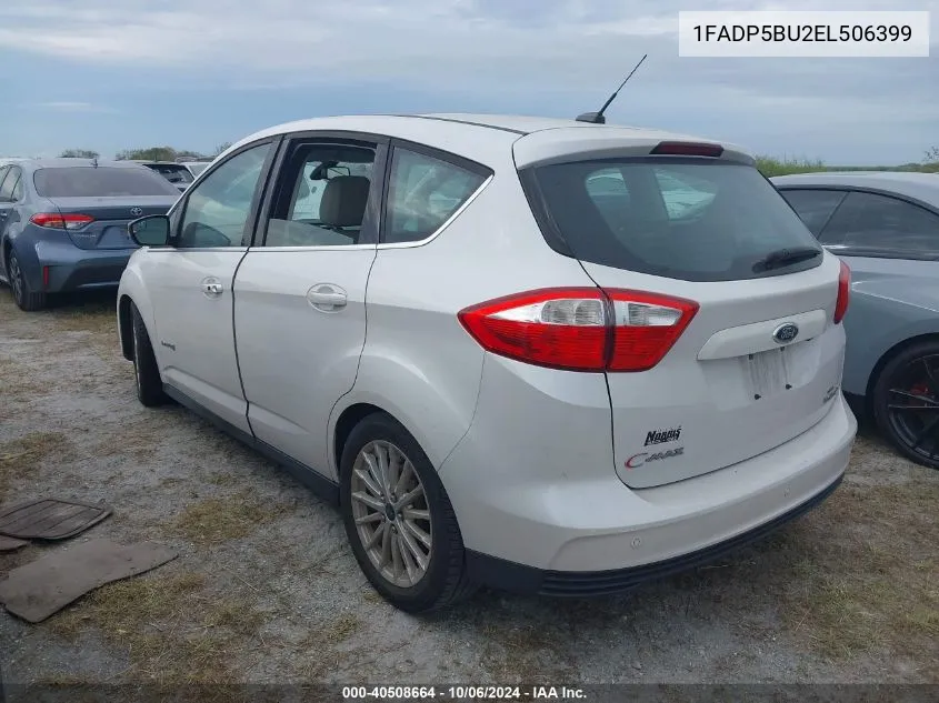 2014 Ford C-Max Sel VIN: 1FADP5BU2EL506399 Lot: 40508664