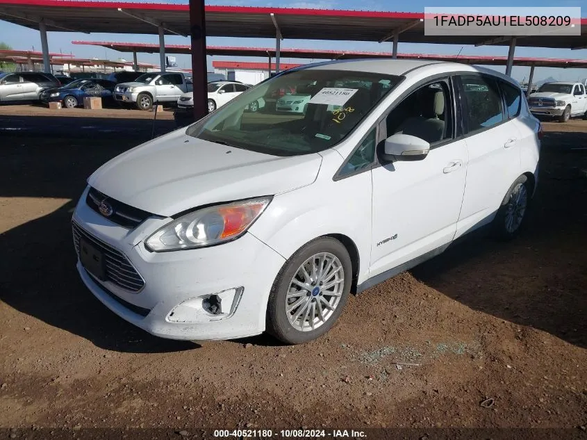 2014 Ford C-Max Hybrid Se VIN: 1FADP5AU1EL508209 Lot: 40521180