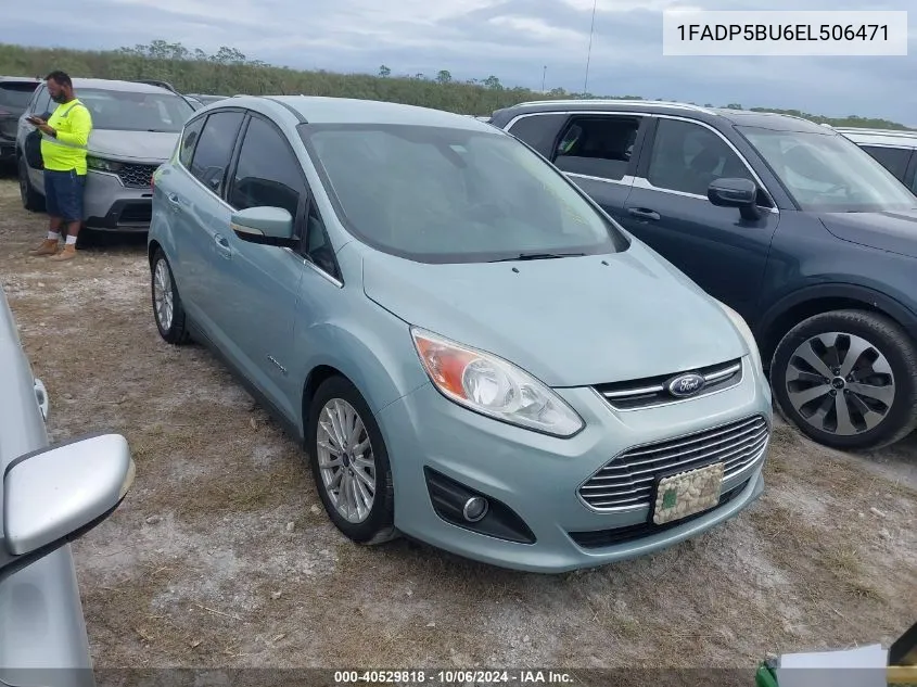 2014 Ford C-Max Hybrid Sel VIN: 1FADP5BU6EL506471 Lot: 40529818