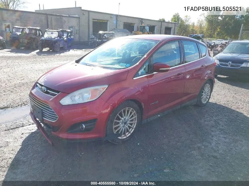 1FADP5BU1EL505521 2014 Ford C-Max Hybrid Sel