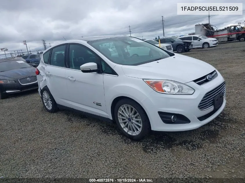 2014 Ford C-Max Energi Sel VIN: 1FADP5CU5EL521509 Lot: 40572576