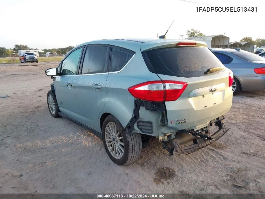 1FADP5CU9EL513431 2014 Ford C-Max Energi Sel