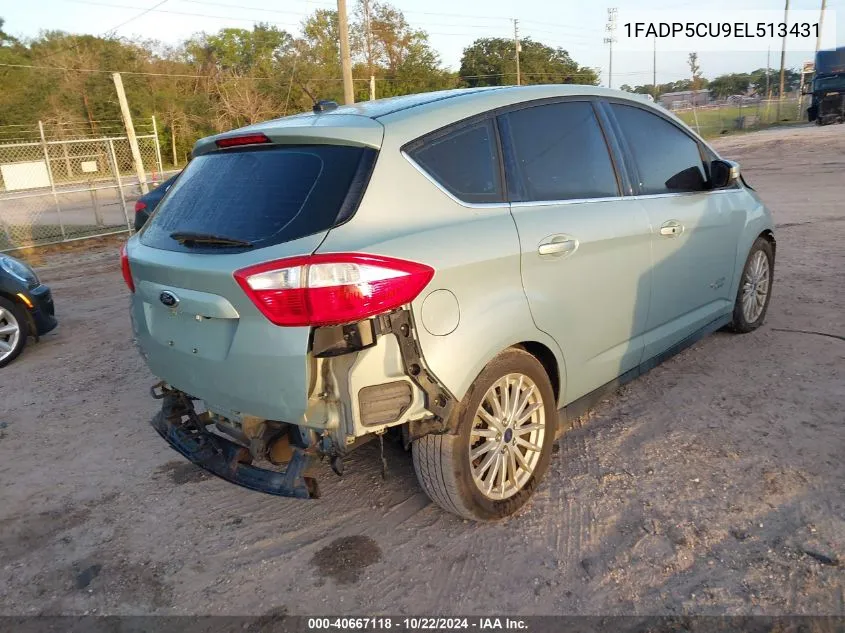 1FADP5CU9EL513431 2014 Ford C-Max Energi Sel