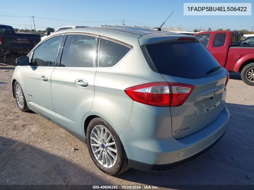 1FADP5BU4EL506422 2014 Ford C-Max Hybrid Sel