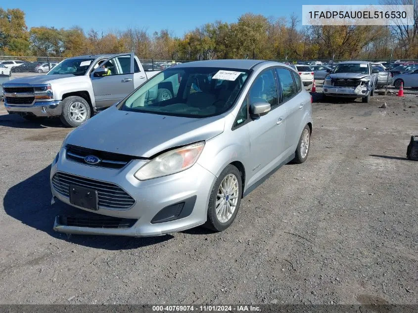 2014 Ford C-Max Hybrid Se VIN: 1FADP5AU0EL516530 Lot: 40769074