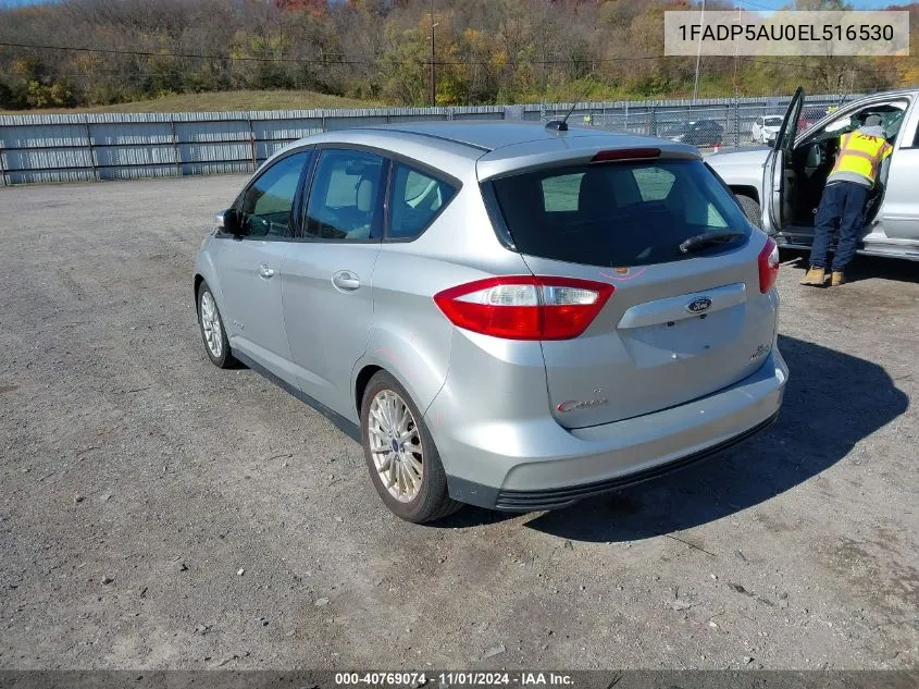 2014 Ford C-Max Hybrid Se VIN: 1FADP5AU0EL516530 Lot: 40769074