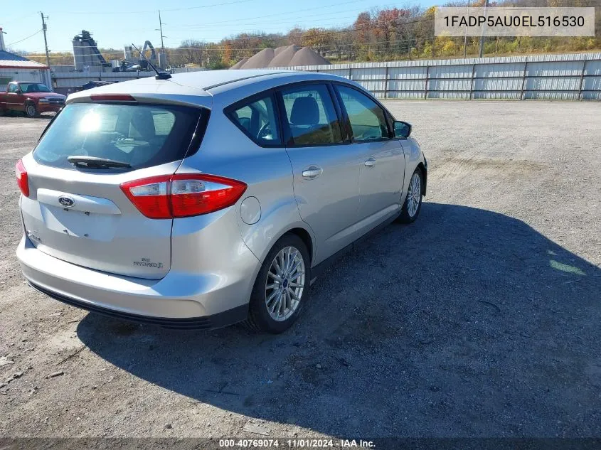 2014 Ford C-Max Hybrid Se VIN: 1FADP5AU0EL516530 Lot: 40769074